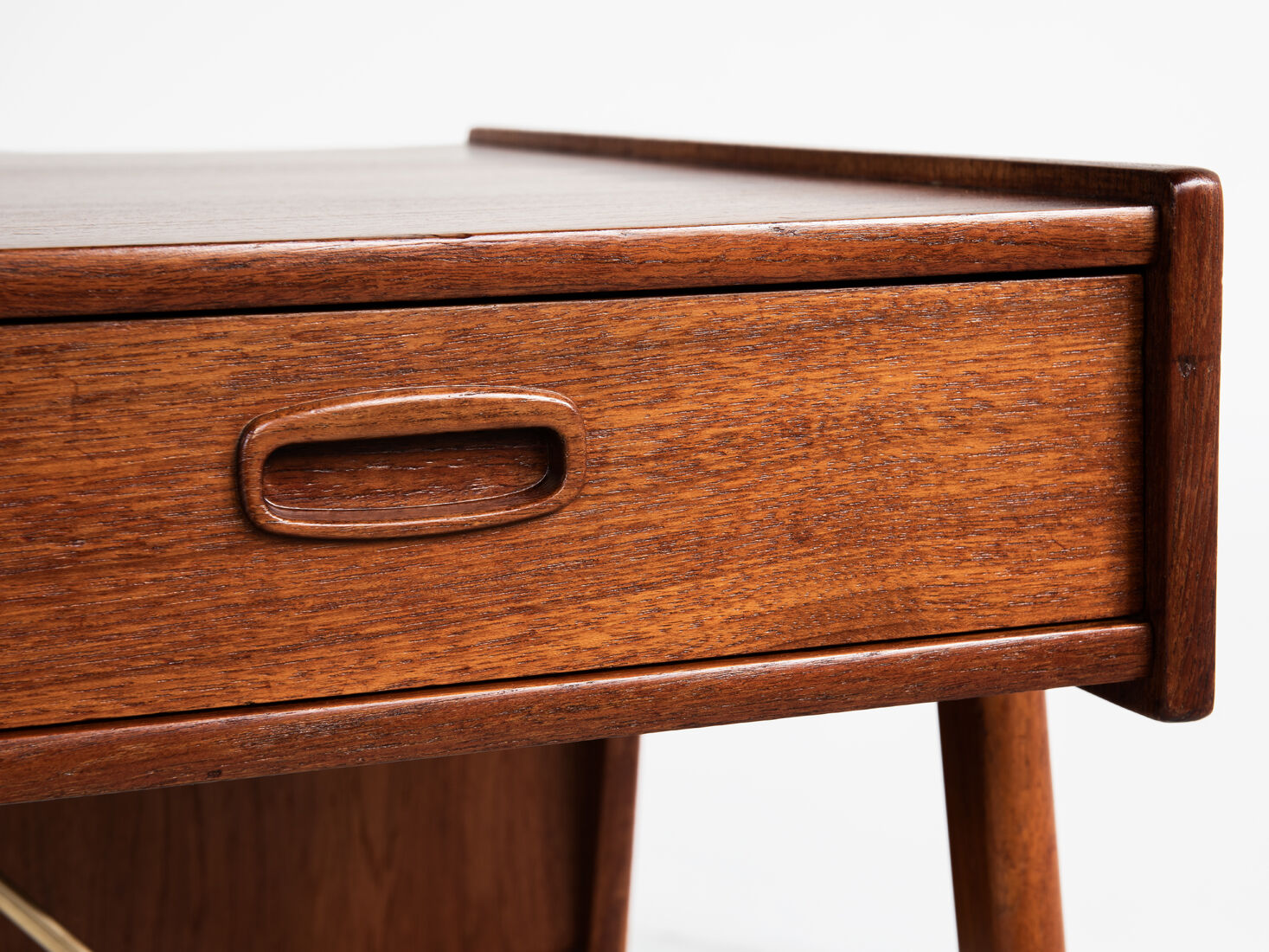 desk in teak by Arne Wahl Iversen