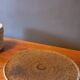 Dessert service, 18 plates and a sandstone dish from Salins les Bains, 1960s