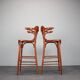 Set of 2 Vintage Bar Stools by TON, 1980