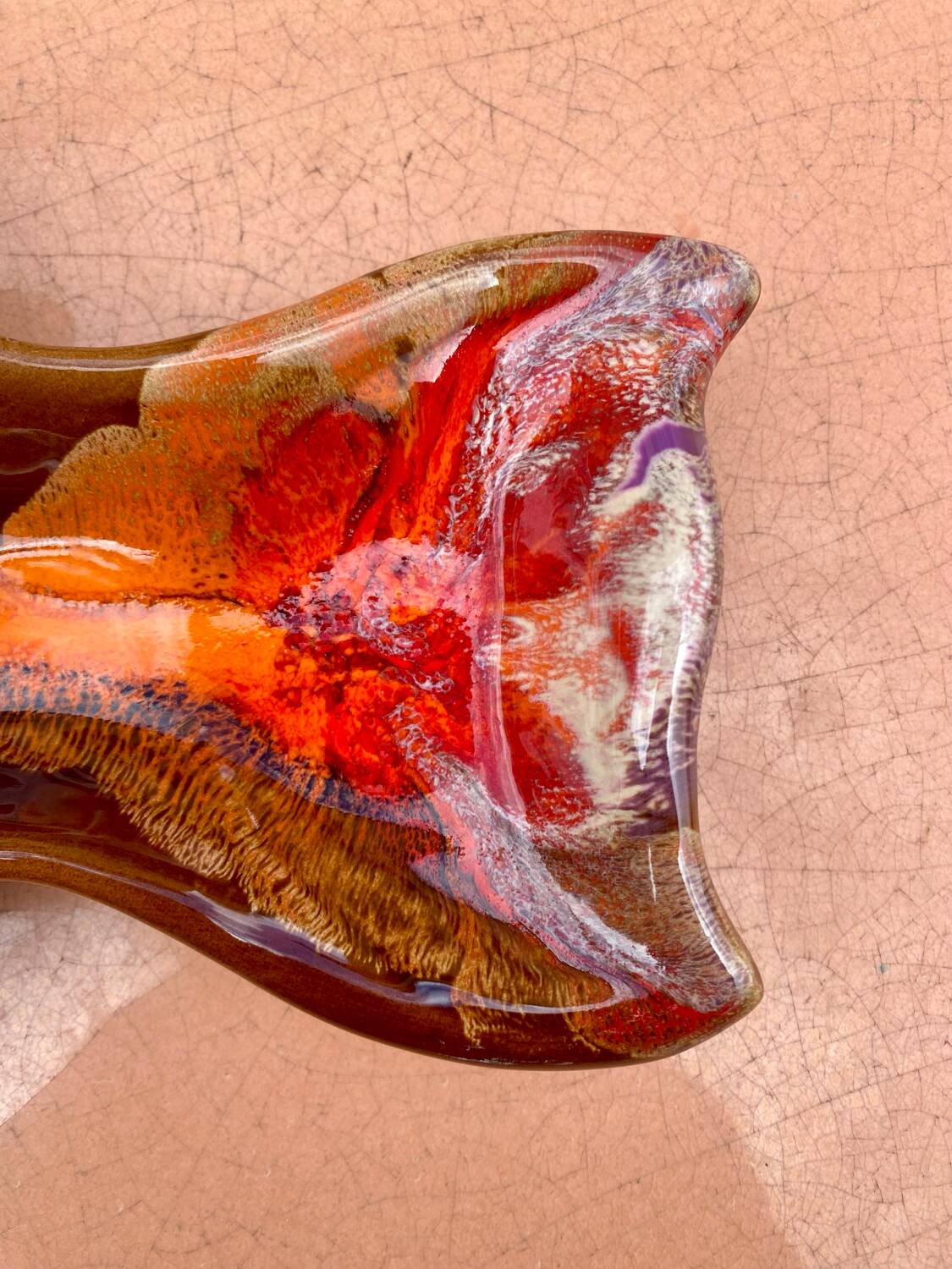 Vallauris type ceramic fish