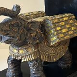Pair of Unique Decorative Elephant Bookends Made in India