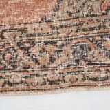 3x12 Brunt Red & Brown Vintage Runner Rug, 88x382Cm