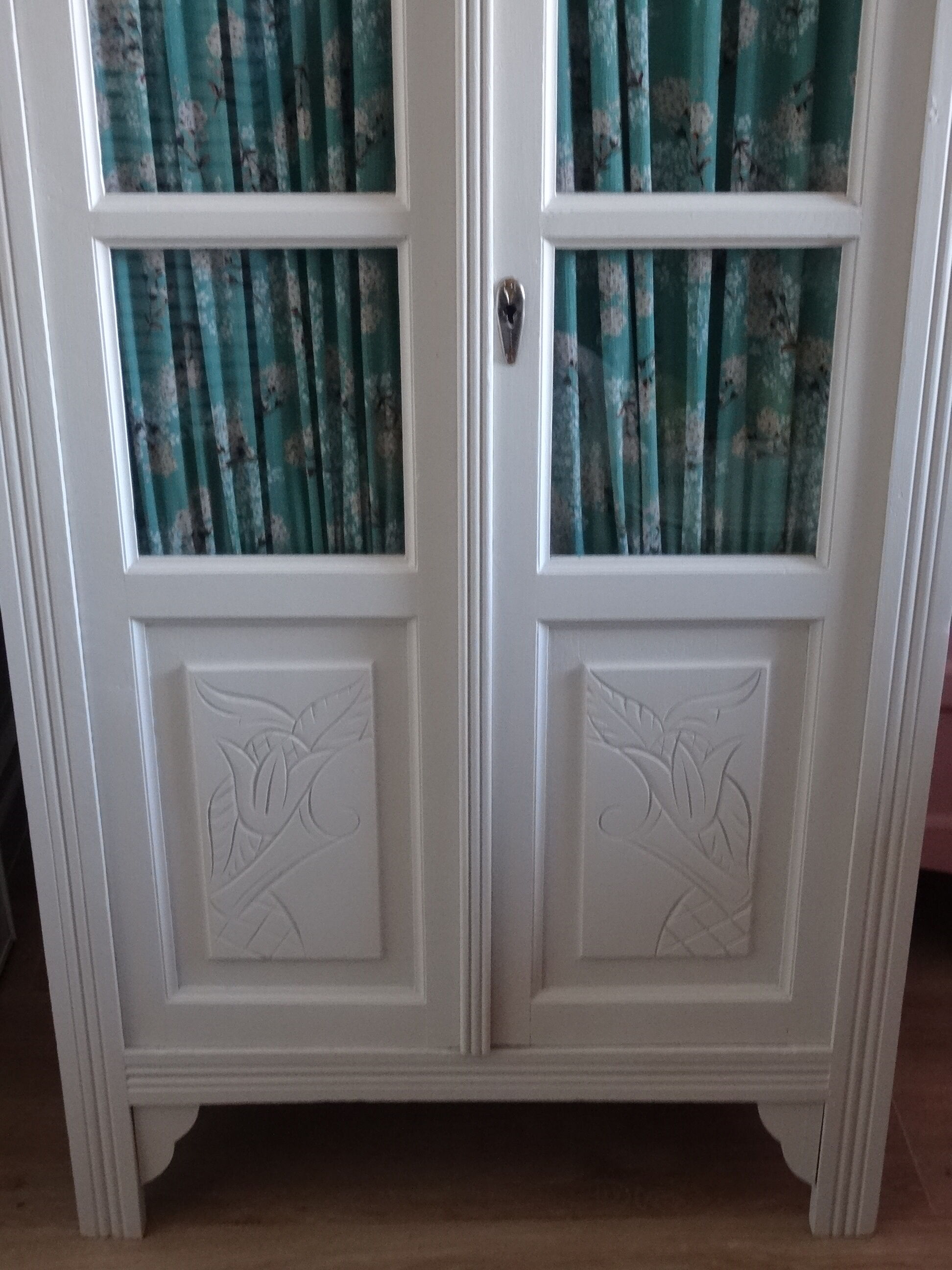 Art deco style wardrobe