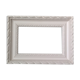 Patinated wood frame