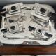 Art deco silver-plated tea and coffee set