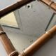 1960s faux bamboo mirror