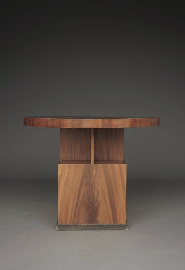 Table basse ou table d'appoint Art Déco géométrique, années 1930