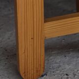 Table basse pin massif Suede 1960