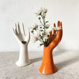 Vintage hand vase, soliflore, ring holder