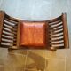 Dagobert chair seated leather