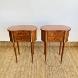 Paire de table rognon de style Louis XV