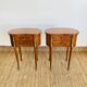 Pair of Louis XV style kidney tables