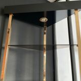 Light shelf in brass 70s