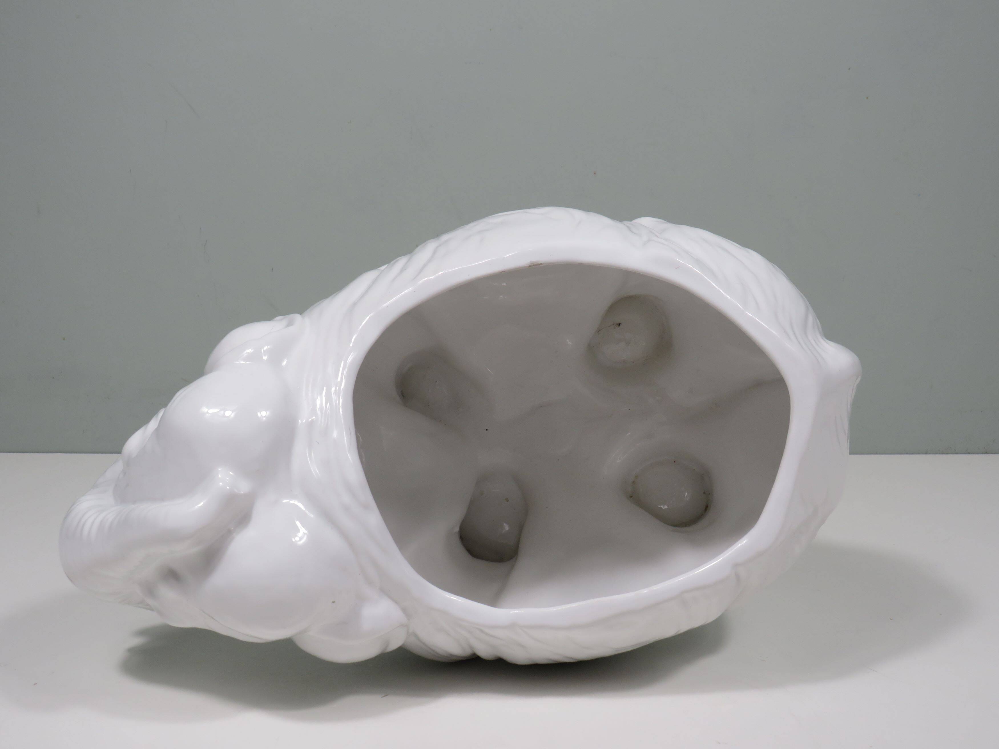 Cache pot éléphant, Bassano Italie 1960