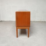 Sideboard 210cm in blond teak, 1970