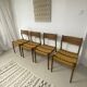 Set of 4 Havana chairs – Gessef, Consorzio Sedie Friuli.