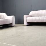 Vintage neck leather sofas DS44 by Desede, 1970s