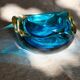 Diamond ashtray in Murano glass by Seguso