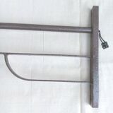 Street light, gallows, industrial wall light in copper from the 1930s