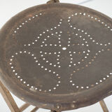 Paire de chaises pliantes français antiques