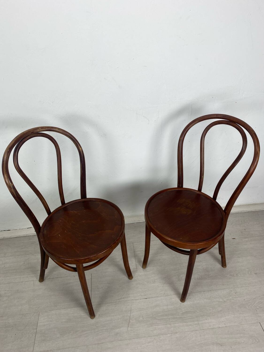 Pair of bistro chairs