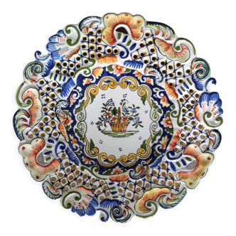 Decorative plate Desvres