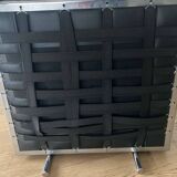 Fauteuil lc2 le corbusier en cuir noir