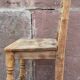 Antique wooden chair.