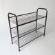70s 80s vintage 1970s metal shoe rack designed by Niels Gammel