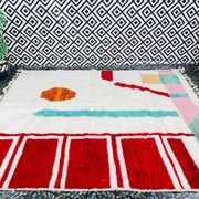 Magnificent Berber wool rug 200cmx300cm
