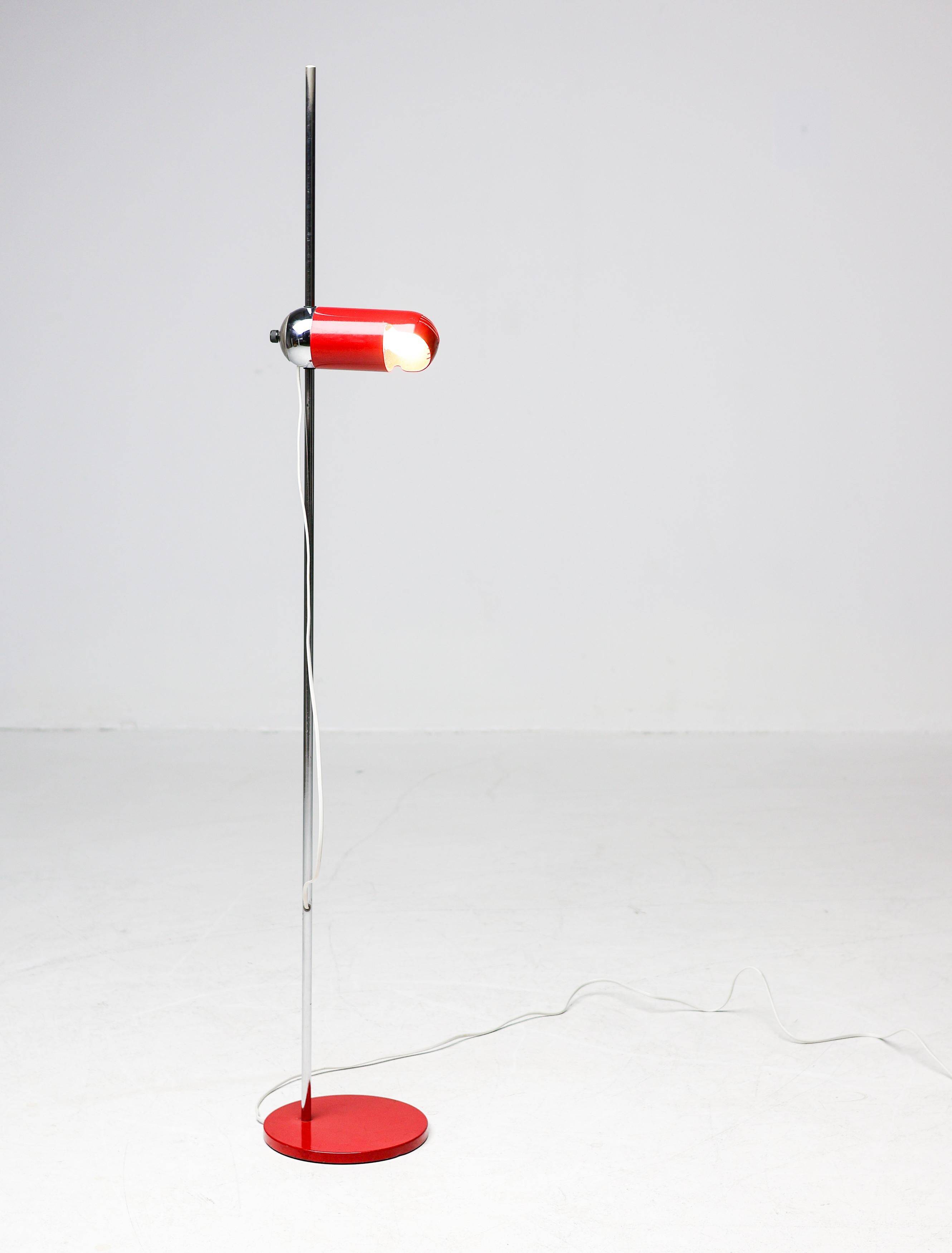 Floor lamp "2293", Martini, Falconi & Fois Architects for Reggiani, Italy, 1970