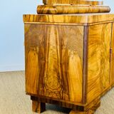 French Art Deco walnut sideboard 1930