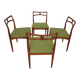 Model 94 Teak Dining Chairs by Johannes Andersen for Christian Linneberg, 1960s, Set of 4