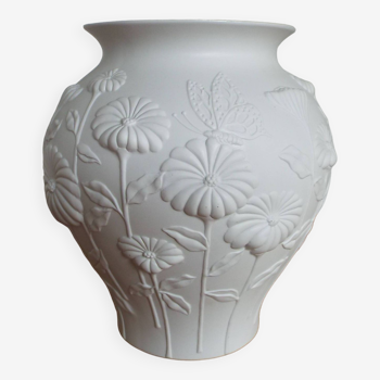 Vase en porcelaine par Manfred Frey pour Kaiser H20cm