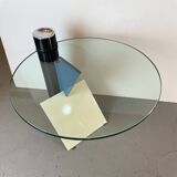 Memphis Postmodern Side Table by Peter Shire for Saporiti, 1980s