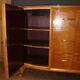 Enfilade d'époque art déco en bois clair vers 1930