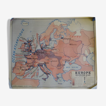 Map geography europe africa