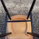 Lot of 4 vintage Scandinavian-style chairs