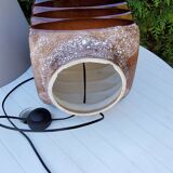 Lamp from the 70s ceramic from vallauris