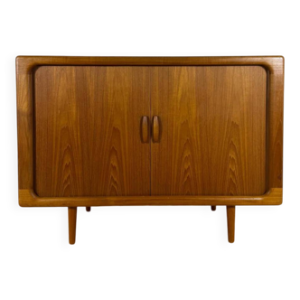 Vintage Dyrlund sideboard in teak with sliding doors – Denmark 1960s