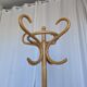 Vintage Bentwood Coat Stand, Thonet Style Hall Tree, Wood Coat Rack