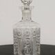 Vintage crystal carafe from Czechoslovakia, 1960s.