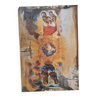 Poster reproduction le plafond du salon noble dali 1970