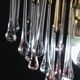 Lady Grace, Chandelier with Pink and Transparent Pendants, Murano Glass, 19