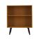 Ash shelving unit on splayed legs, Denmark, 1960s