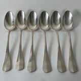 6 forks and 6 spoons - Silver metal