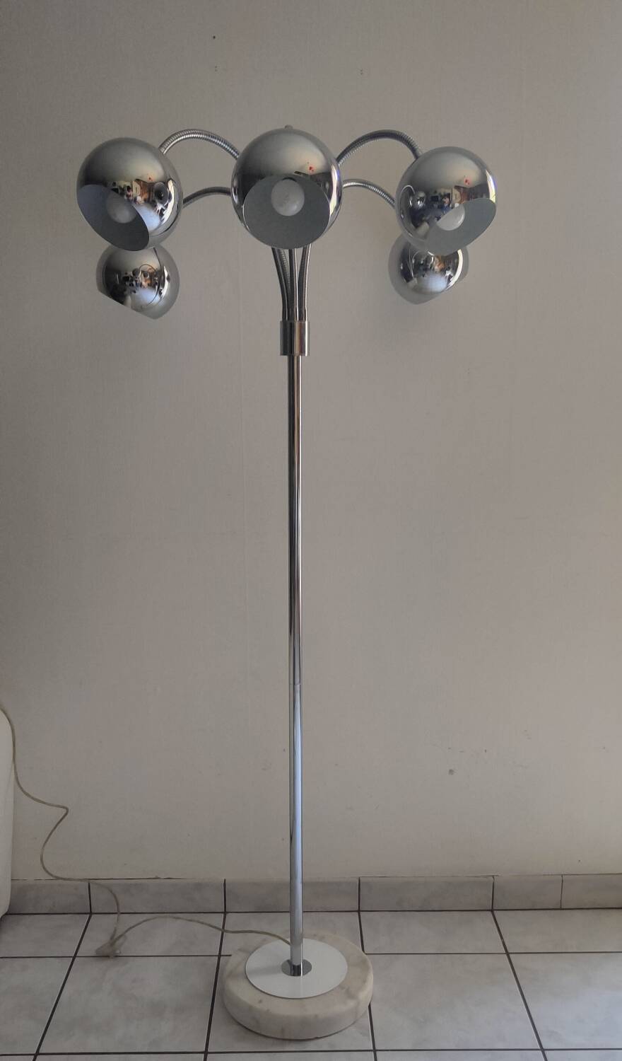 Lampadaire vintage 1990 eye ball