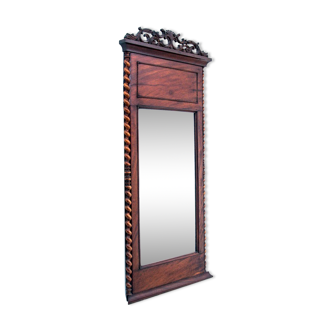 Mahogany Mirror, Northern Europe, circa 1900