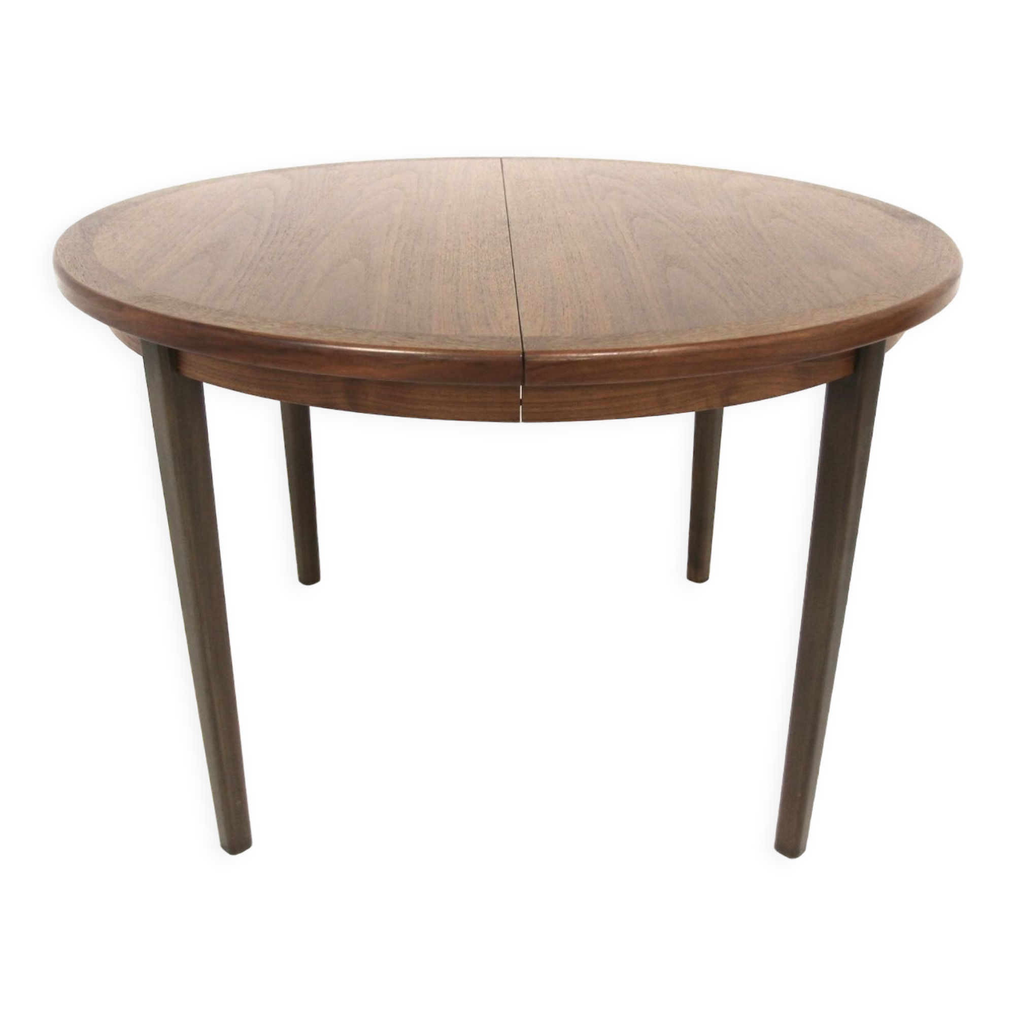 Scandinavian walnut dining table, Sweden, 1960