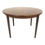 Scandinavian walnut dining table, Sweden, 1960